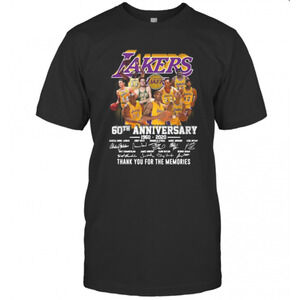 Los Angeles Lakers 60Th Anniversary 1960 2020 T-Shirt